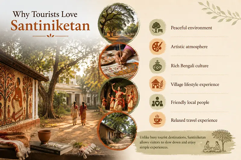 Why Tourists Love Santiniketan
